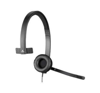 LOGITECH H570e Wired Stereo Headset - Over-the-head - Supra-aural Bottom