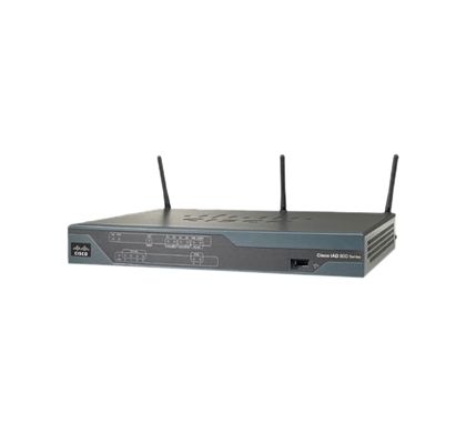 CISCO 881W IEEE 802.11n  Wireless Integrated Services Router Left