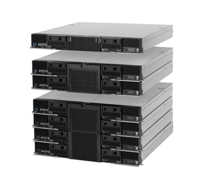 LENOVO Flex System x880 X6 719653M Blade Server - 2 x Intel Xeon E7-8860 v3 Hexadeca-core (16 Core) 2 GHz Left