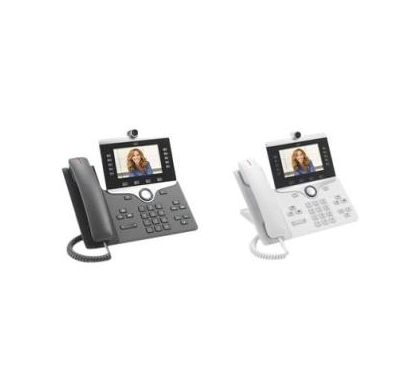 CISCO 8865 IP Phone - Wired/Wireless - Wall Mountable - Charcoal