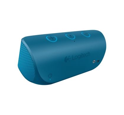 LOGITECH X300 Speaker System - Wireless Speaker(s) - Blue Rear