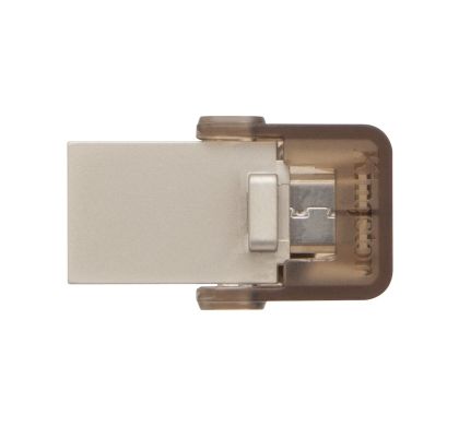 KINGSTON DataTraveler microDuo 64 GB USB 3.0, Micro USB Flash Drive - Black Bottom