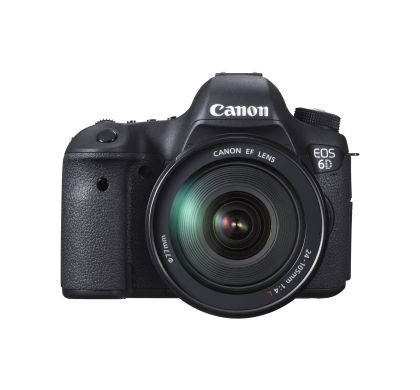 CANON EOS 6D 20.2 Megapixel Digital SLR Camera with Lens - 24 mm - 105 mm Front
