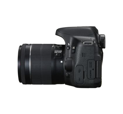 CANON EOS 750D 24.2 Megapixel Digital SLR Camera with Lens - 18 mm - 55 mm (Lens 1), 55 mm - 250 mm (Lens 2) Left