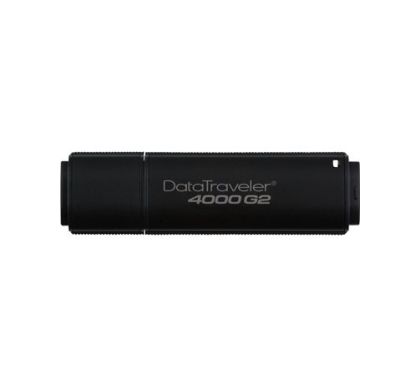 KINGSTON DataTraveler 4000 G2 4 GB USB 3.0 Flash Drive - 256-bit Top