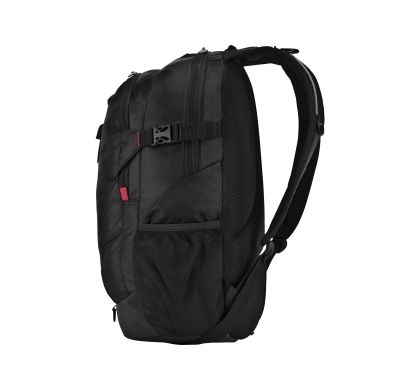 TARGUS Terra TSB226AU/EDU Carrying Case (Backpack) for 40.6 cm (16") Notebook, Accessories, Pen, Key, Business Card - Black, Red Left