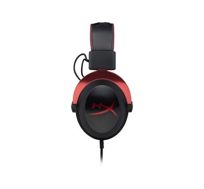 KINGSTON HyperX Cloud II Wired Surround Headset - Over-the-head - Circumaural - Red Left