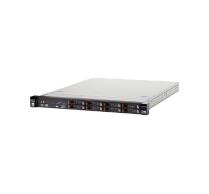 LENOVO System x x3250 M5 5458EHM 1U Rack Server - 1 x Intel Xeon E3-1231 v3 Quad-core (4 Core) 3.40 GHz Left