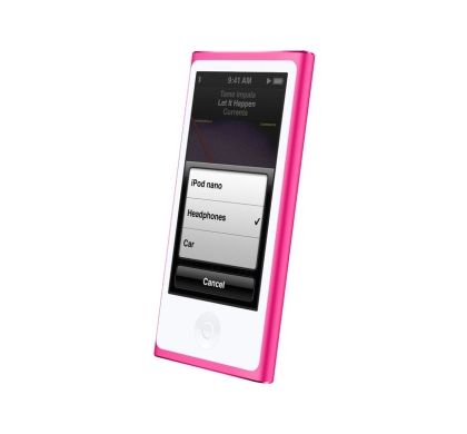 APPLE iPod nano 8G 16 GB Pink Flash Portable Media Player Left