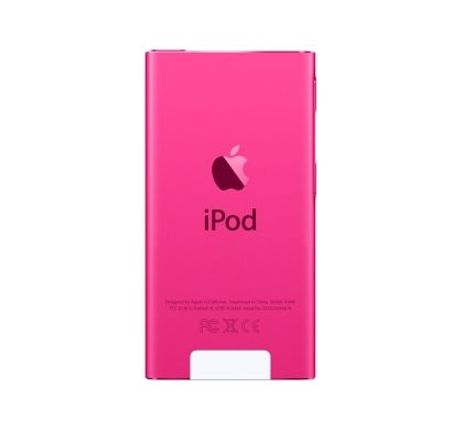 APPLE iPod nano 8G 16 GB Pink Flash Portable Media Player Rear