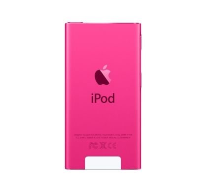 APPLE iPod nano 8G 16 GB Pink Flash Portable Media Player Rear