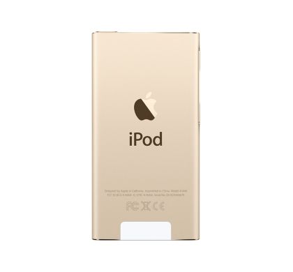 APPLE iPod nano 8G 16 GB Gold Flash Portable Media Player Rear