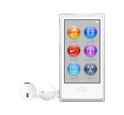 APPLE iPod nano 8G 16 GB White, Silver Flash Portable Media Player