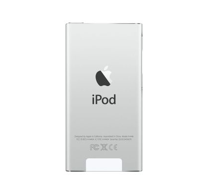 APPLE iPod nano 8G 16 GB White, Silver Flash Portable Media Player Rear