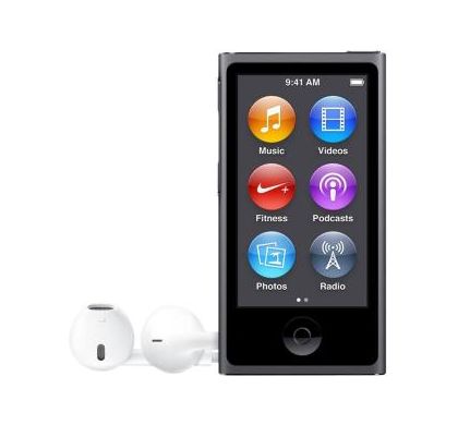 APPLE iPod nano 8G 16 GB Space Gray Flash Portable Media Player