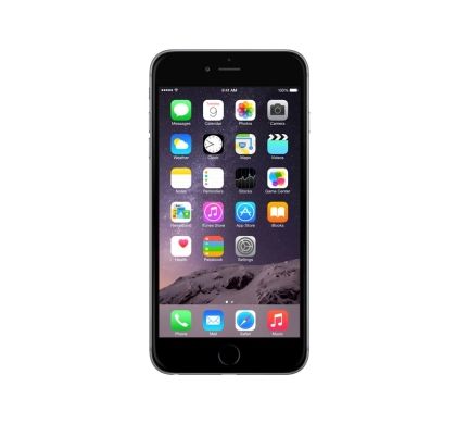APPLE iPhone 6s Plus Smartphone - 128 GB Built-in Memory - Wireless LAN - 4G - Bar - Space Gray Front