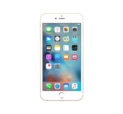 APPLE iPhone 6s Plus Smartphone - 128 GB Built-in Memory - Wireless LAN - 4G - Bar - Gold Front
