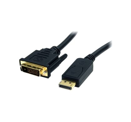 STARTECH .com DisplayPort/DVI Video Cable for Video Device, Projector, TV - 1.83 m - 1 Pack