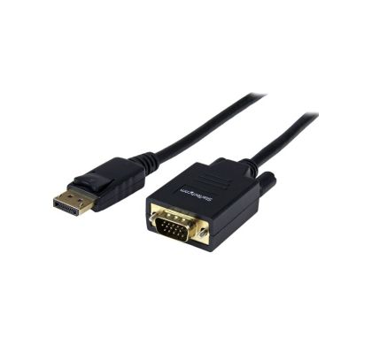 STARTECH .com DisplayPort/VGA Video Cable for Projector, TV, Notebook, Monitor, Video Device - 1.83 m - 1 Pack