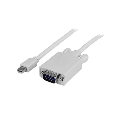 STARTECH .com Mini DisplayPort/VGA Video Cable for Video Device, Notebook, Projector, Ultrabook, Monitor, TV - 4.57 m - 1 Pack