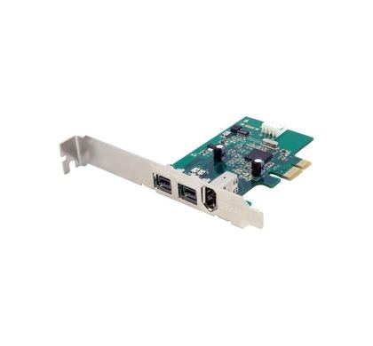 STARTECH .com PEX1394B3 FireWire Adapter - PCI Express - Plug-in Card