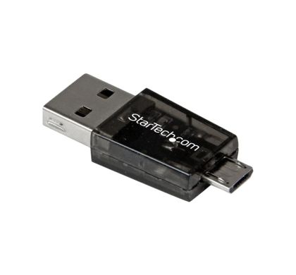 STARTECH .com Flash Reader - USB 2.0, Micro USB - External - 1 Pack