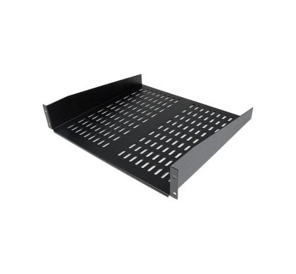 STARTECH .com 2U 482.60 mm Wide Rack Shelf - Black