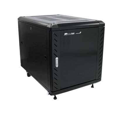 STARTECH .com 12U 914.40 mm Wide Rack Cabinet - Black