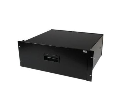 STARTECH .com 4U 401.32 mm Wide x 353.06 mm Deep Rack-mountable Rack Drawer - Black