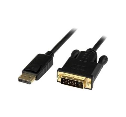 STARTECH .com DisplayPort/DVI Video Cable for Video Device, TV, Notebook, Monitor, Projector, Graphics Card - 1.83 m - 1 Pack