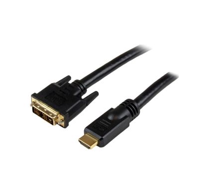 STARTECH .com HDMI/DVI Video Cable for Video Device, TV, Projector, Satellite Receiver, Monitor - 7 m - Shielding - 1 Pack