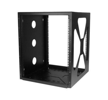 STARTECH .com 12U 482.60 mm Wide Wall Mountable Rack Cabinet - Black