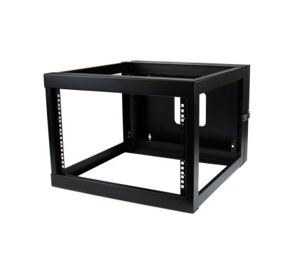 STARTECH .com 6U 482.60 mm Wide Wall Mountable Rack Frame - Black