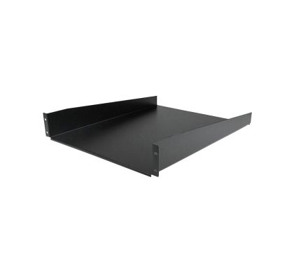 STARTECH .com 2U 482.60 mm Wide Rack Shelf - Black