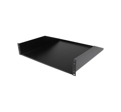 STARTECH .com 2U 482.60 mm Wide Rack Shelf - Black