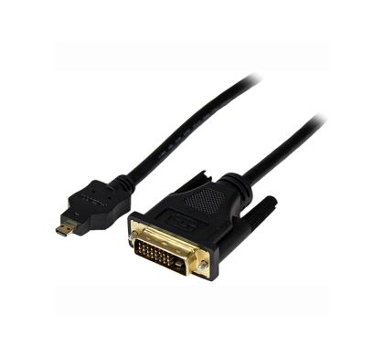 STARTECH .com HDMI/DVI Video Cable for Audio/Video Device, Projector, Notebook, Tablet PC, Camera - 1 m - Shielding - 1 Pack