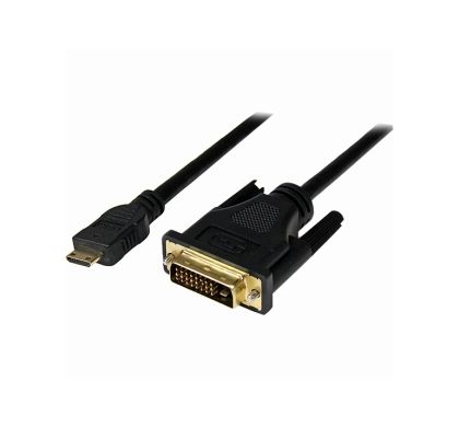STARTECH .com HDMI/DVI Video Cable for Audio/Video Device, Projector, Notebook, Tablet PC, Camera - 1 m - Shielding - 1 Pack
