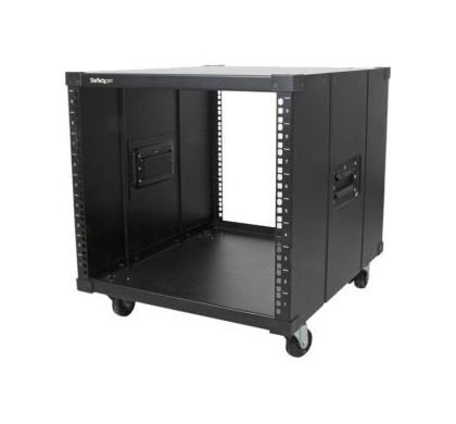 STARTECH .com 9U 449.58 mm Wide x 584.20 mm Deep Rack Cabinet for Server - Black