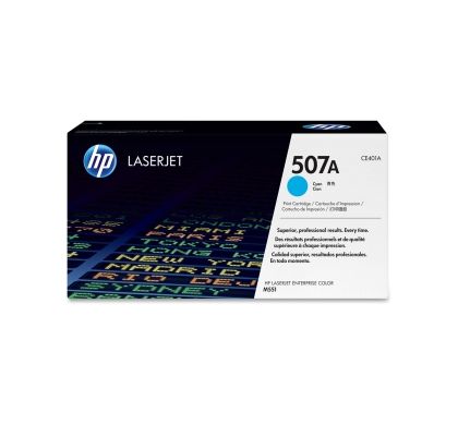 HP 507A Toner Cartridge - Cyan