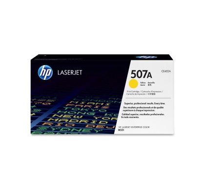 HP 507A Toner Cartridge - Yellow