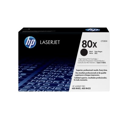 HP 80X Toner Cartridge - Black