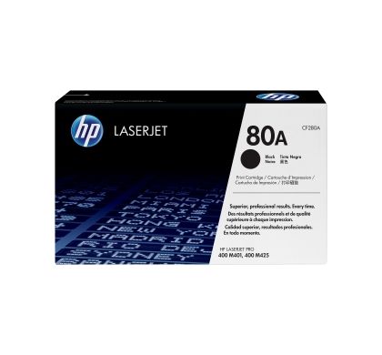 HP 80A Toner Cartridge - Black