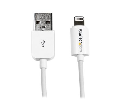STARTECH .com Lightning/USB Data Transfer Cable for iPhone, iPod, iPad - 15.24 cm - Shielding - 1 Pack