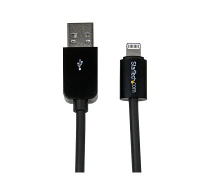 STARTECH .com Lightning/USB Data Transfer Cable for iPod, iPad, iPhone - 1 m - Shielding - 1 Pack