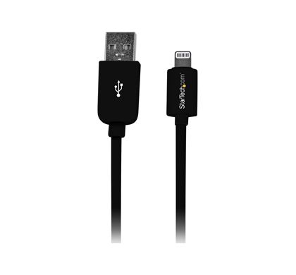 STARTECH .com Lightning/USB Data Transfer Cable for iPod, iPad, iPhone - 1 m - Shielding - 1 Pack Front