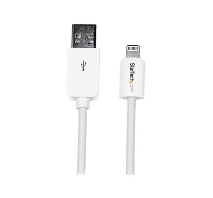 STARTECH .com Lightning/USB Data Transfer Cable for iPad, iPhone, iPod - 1 m - Shielding - 1 Pack Top