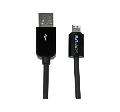 STARTECH .com Lightning/USB Data Transfer Cable for iPod, iPad, iPhone - 2 m - Shielding - 1 Pack