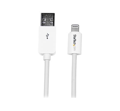 STARTECH .com Lightning/USB Data Transfer Cable for iPhone, iPod, iPad - 2 m - Shielding - 1 Pack Top