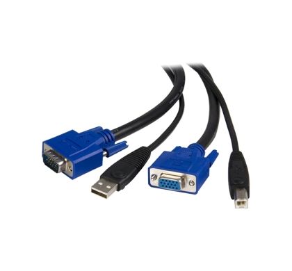 STARTECH .com SVUSB2N1_6 KVM Cable for KVM Switch - 1.83 m - 1 Pack