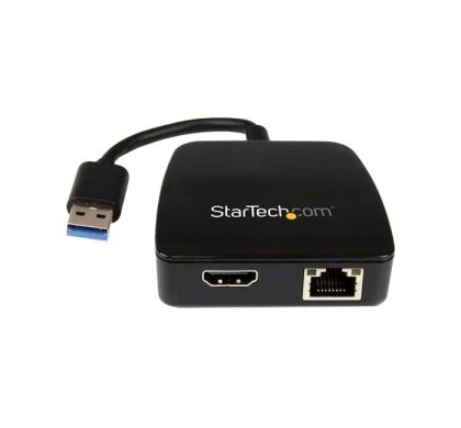 STARTECH .com USB 3.0 Docking Station for Notebook - Black